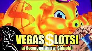 NEW SLOTS! Slot Traveling with Shinobi at The Cosmopolitan in Las Vegas!