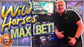 •WILD FREE GAME WINS on Wild Horses! •Max Bet Slot Fun!