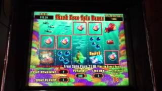 *TBT* Lucky Lionfish Slot Machine Free Spin Bonus #1 Coeur d'Alene Casino