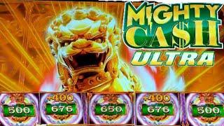 ULTRA MIGHTY CASH Slot Machine Exciting Increasing Values Feature