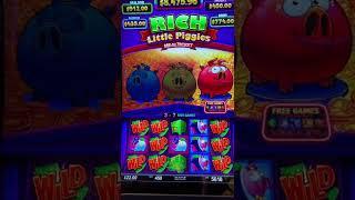 Max Bet JACKPOT ⫸ $45/Spin  Rich Little Piggies