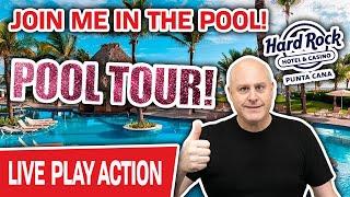 WISH YOU WERE AT THIS POOL WITH ME! ‍️ Before Slots, Check Out this CRAZY Hard Rock Resort