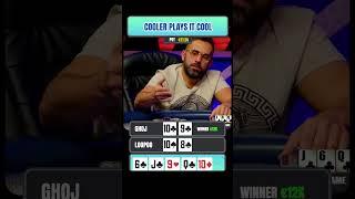 Poker Player CRUSHES Table With FLUSH at WSOPE  #Shorts