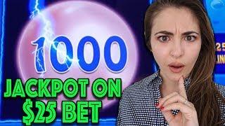 WHAT A HANDPAY JACKPOT on LIGHTNING LINK on $25 BET!
