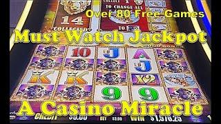 Buffalo Gold | Massive Jackpot on a Casino Miracle - Unbelievable