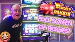FULL SCREEN JACKPOT! High Limit Piggy Bankin' Handpay! | The Big Jackpot