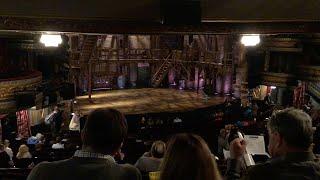 Hamilton Broadway, View from Left Orchestra Row U  Seat 23 at the Richard Rodgers Theater New York
