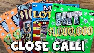 **NICE WIN**  That Was Close!  Playing $90 in TEXAS LOTTERY Scratch Off Tickets