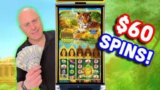 Big Bets = Big Jackpots on Golden Jungle  $60 Max Bet Slot Wins!