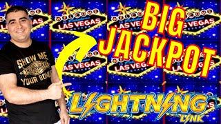 BIG JACKPOT On Lightning Link Slot Machine - Las Vegas Slots HUGE WINS