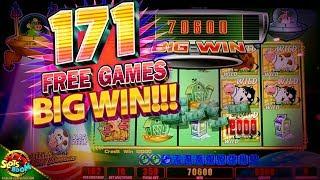 BIG MAX BET BONUS!!! on Invaders Return From Planet Moolah 1c Wms Slot in San Manuel Casino