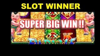 MONSTER JACKPOT WIN PLAYING THE SLOT MACHINE FU DAO LE