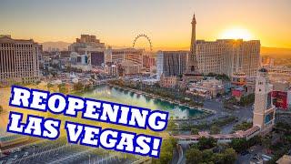 LAS VEGAS IS REOPENING! What To Expect When You Go? - COVID-19 Update From Inside The Casino