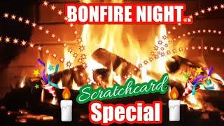 Wow!£35..Scratchcards"SpecialFireworks"BIG BONFIREgame.‍️Merry Million.Instant £100