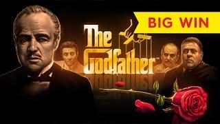 The Godfather Slot - NICE SESSION, ALL FEATURES!