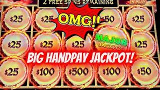 High Limit DRAGON LINK Slot Machine BIG HANDPAY JACKPOT | Live Slot Play At Casino | SE-7 | EP-22