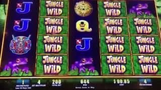 Jungle Wild with Winning Streak Slot Machine -- Max Bet Bonus
