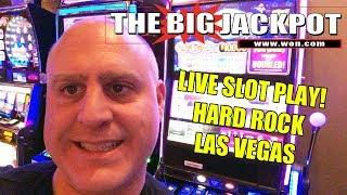 Live Slot Play from Hard Rock Casino Las Vegas  | The Big Jackpot