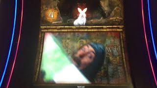 Monty Python and the Killer Bunny Slot Machine Bonus - first bonus ever!