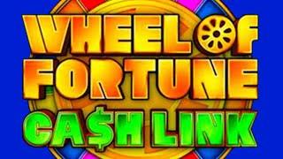 LOTS OF WINNING!  HOW MUCH DID I CASH OUT?  $100.00 INTO WHEEL OF FORTUNE CASH LINK SLOT MACHINE!
