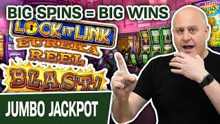 Lock It Link HANDPAY  BIG Slot Spins = BIG Slot Wins