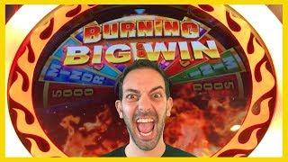 Burning BIG WIN  After Burner  San Manuel Casino  Brian Christopher Slots