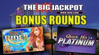 ️ SKY RIDER & QUICK HIT BONUS WIN$ ️ 35 FREE GAMES! | The Big Jackpot