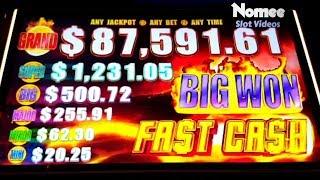 •BIG JACKPOT!• FA$T CA$H Slot Machine - Timber Wolf and Buffalo Deluxe
