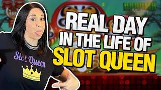 GO TO THE CASINO WITH ME....LIVE SLOTS....NO EDITS