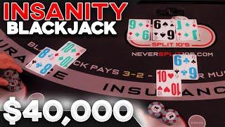 $40,000 BLACKJACK INSANITY - CRAZY SHOE - E.160