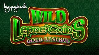 NEW & COOL! Wild Lepre'Coins Gold Reserve Slot - SHORT & SWEET WIN!