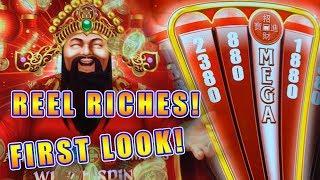 REEL RICHES FORTUNE'S AGE DELUXE • FIRST LOOK & LIVE PLAY • NEW SLOT MACHINE