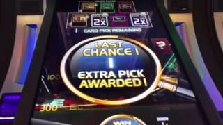 Clue Slot Machine Max Bet Card Picking Bonus Fremont St Las Vegas