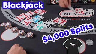 Blackjack - Ice Cold Shoe Turns Red Hot - Player by Never Split 10's Launch #118