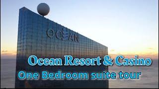 One Bedroom Suite Tour at Ocean Resort Casino (44th Floor) - other pics from around the resort.