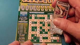 SPECIAL BONUS ..For SCOTT MARCHONT..SCRABBLE CASHWORD.Because he says he"s up alnight watching us