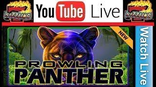 FINALLY!  PROWLING PANTHER  BONUS that PAYS!!  Nice WIN on 8 FREE GAMES ️ IGT SLOT MACHINE