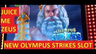 NEW OLYMPUS STRIKES SLOT!!!! BIG WINS & BONUSES!!!