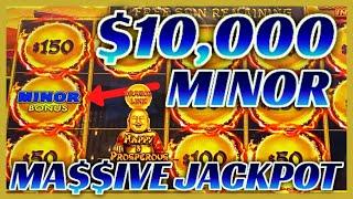 $10K MINOR LANDED again on HIGH LIMIT Dragon Cash Link MASSIVE HANDPAY JACKPOT  Slot Machine Casino