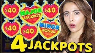 FINALLY!!! MY BIGGEST and BEST SESSION EVER on Dollar Storm! 4 JACKPOT HANDPAYS!