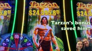 TARZAN GRAND saved him from going BROKE!! | HUGE WIN!!