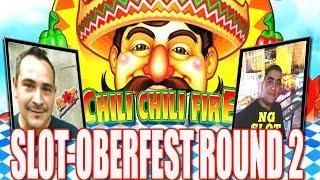 $100 CHILI CHILI FIRE SLOT MACHINE  2019 Slot-Oberfest Tournament | Round 2