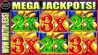 Last Spin I Need A Retrigger! MEGA JACKPOT Red Fortune High Limit Slot Machine