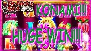 **HUGE WIN!!!** Konami's Magnifying Magic & Golden Pumpkin Bonuses