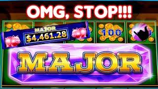 OMG STOP!!! Major Jackpot Chasing at Caesars Palace