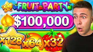 THE $100,000 FRUIT PARTY EXPERIENCE