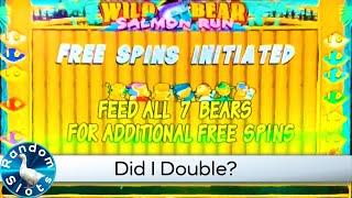 Wild Bear Salmon Run Slot Machine Bonus
