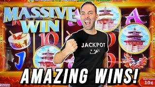 AMAZING JACKPOT WINS  MUST PLAY GAMES AT THE CASINO