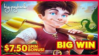 1ST SPIN AT MAX BET RUMBLE!! Jack's Riches Slot - BIG WIN SESSION!