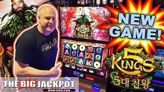 BRAND NEW GAME! Go BIG or Go BUST ️5 Kings Slot | The Big Jackpot